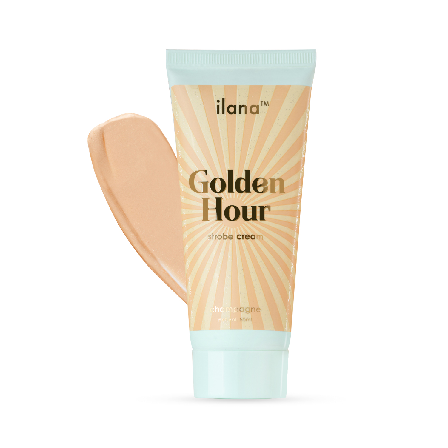 Shimmering Makeup Primer Strobe Cream - Champagne - 50ml