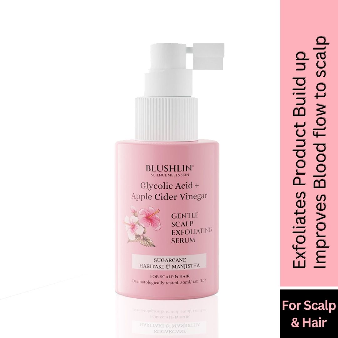 Blushlin: Glycolic Acid + Apple Cider Vinegar - Gentle Scalp Exfoliating... Blushlin: Glycolic Acid + Apple Cider Vinegar - Gentle Scalp Exfoliating...