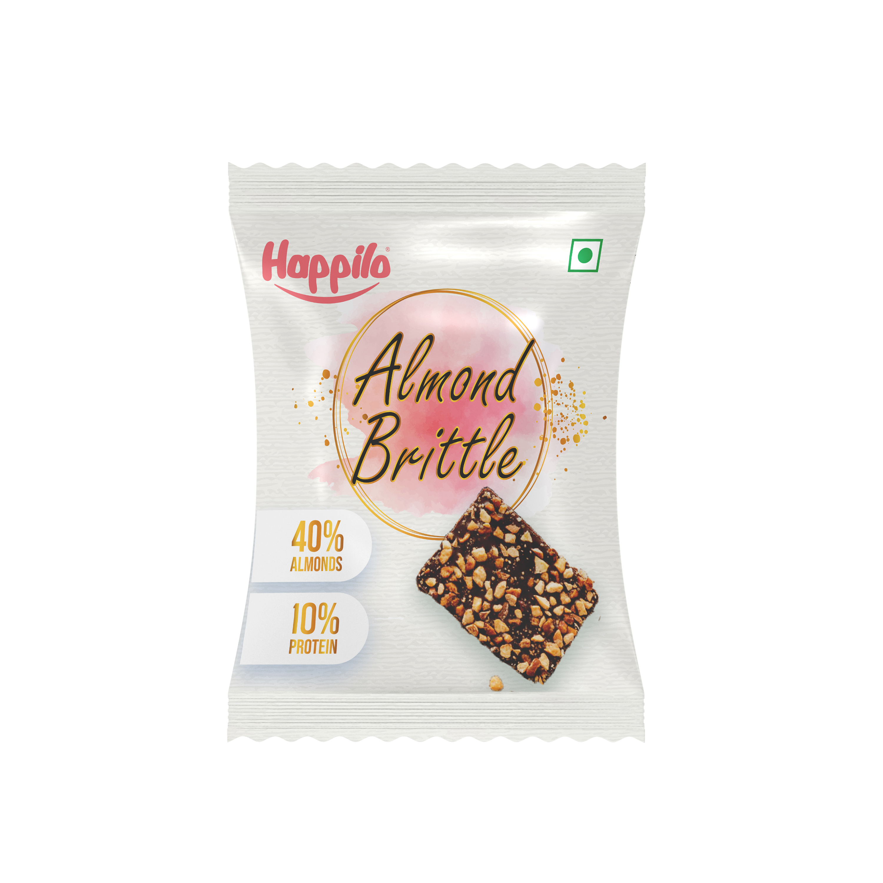 Happilo Premium Almond Brittle Gift Box 204gm