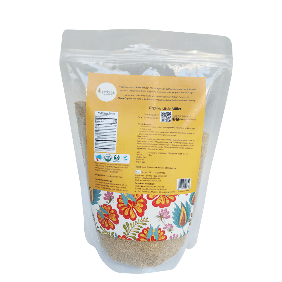 Praakritik Organic little Millet