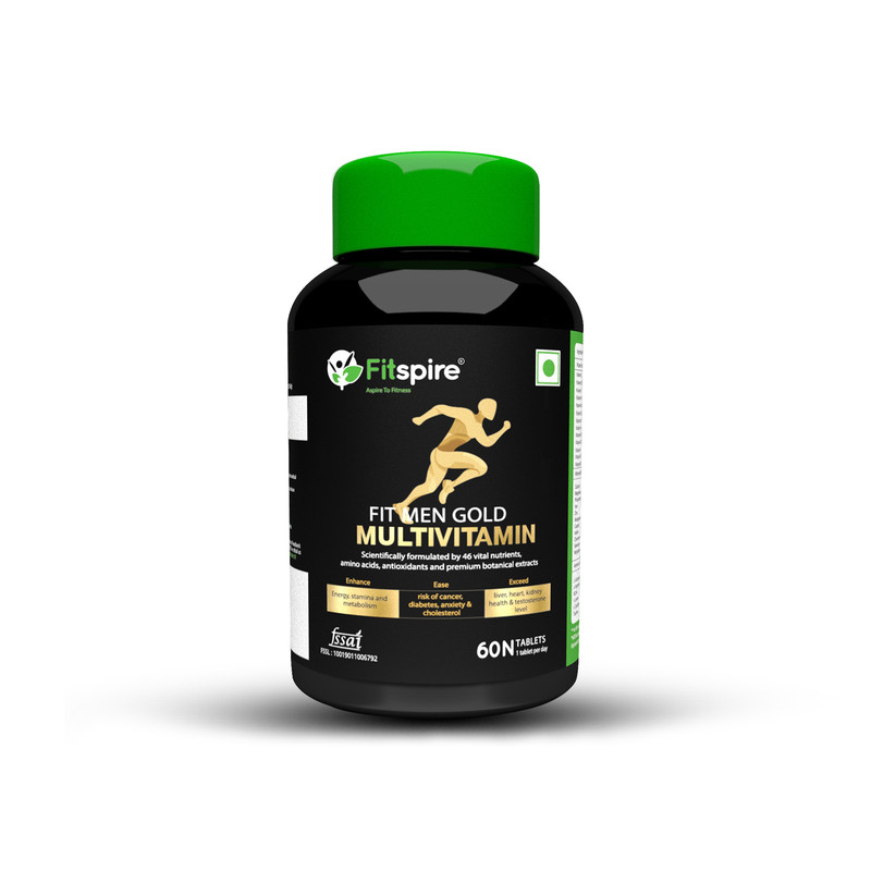 Fitspire Fit Men Gold Multivitamin 60 Tablets