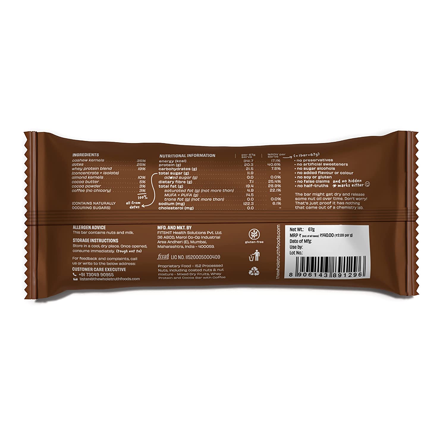 Variety Pack 20g Protein Bar (Pack of 5) – Yoga Bars