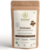 Rooted Active Naturals: Shiitake mushroom Extract Powder (60 g) |Cholesterol, Heart health, Immunity. USDA Organic, 40% Beta Glucans