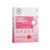 Wellbeing Nutrition: Beauty Korean Marine Collagen | Type 1 & 3 Peptides, Hyaluronic Acid, Astaxanthin, Biotin, Vit C | Hydration, Elasticity, Hair Growth, Anti-aging | Strawberry Watermelon 6 Sachets