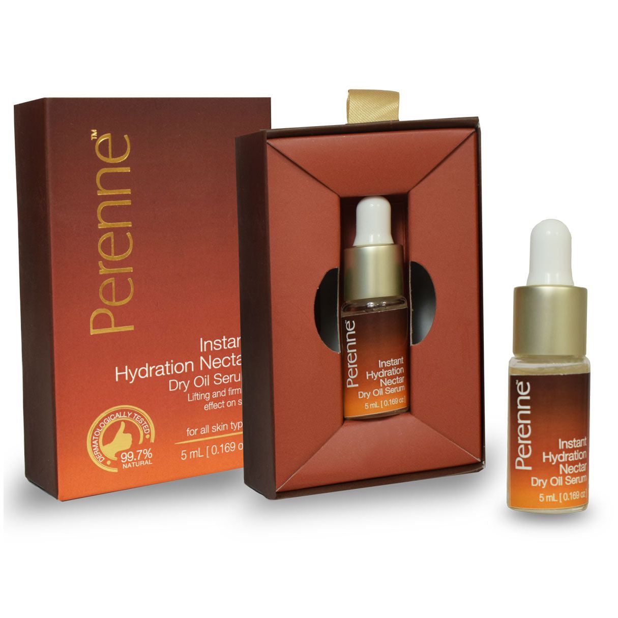 Perenne Cosmetics Instant Hydration Nectar Dry Oil Serum 5ml