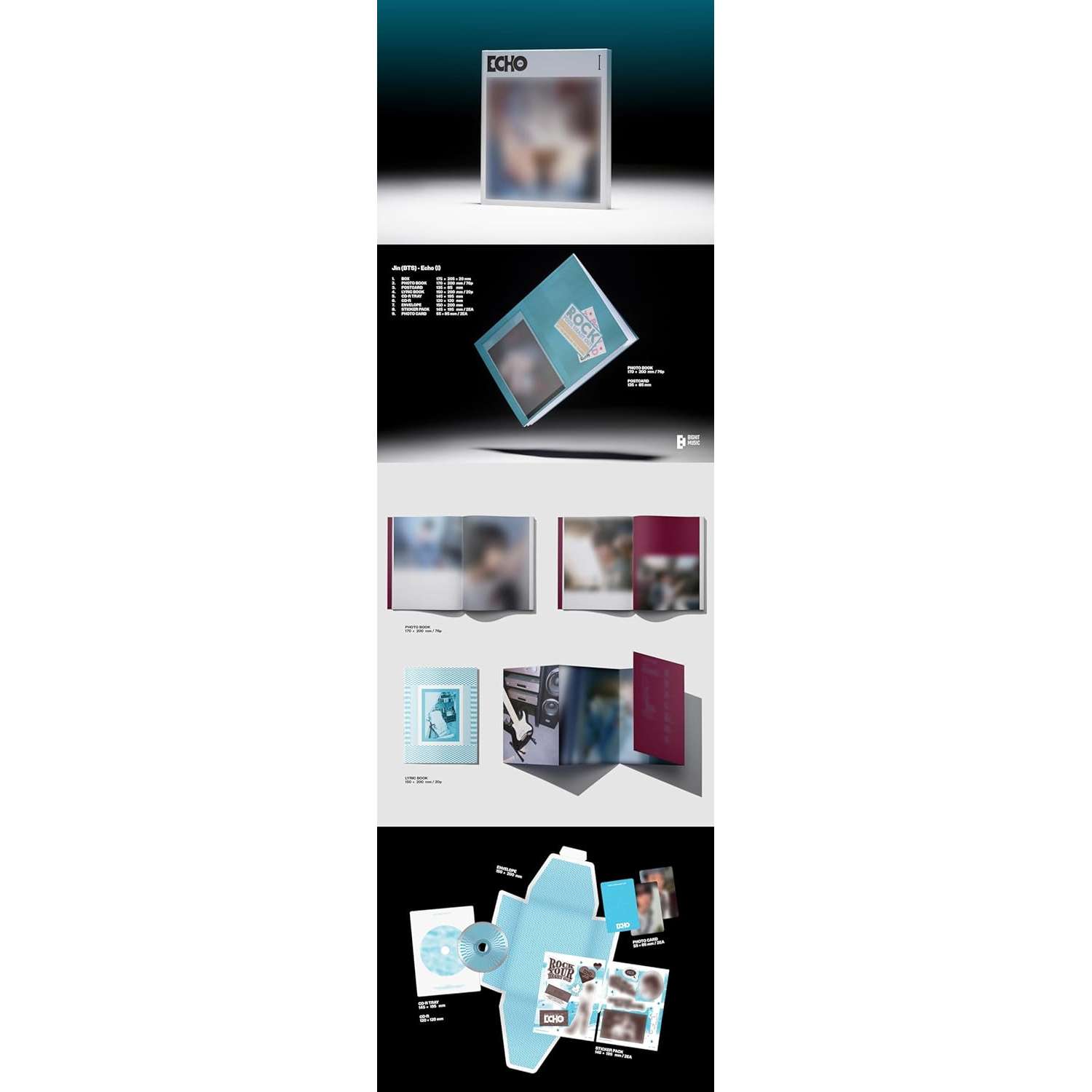 Buy Cokodive BTS Jin-Echo (2nd Solo Mini Album) | Standard Set