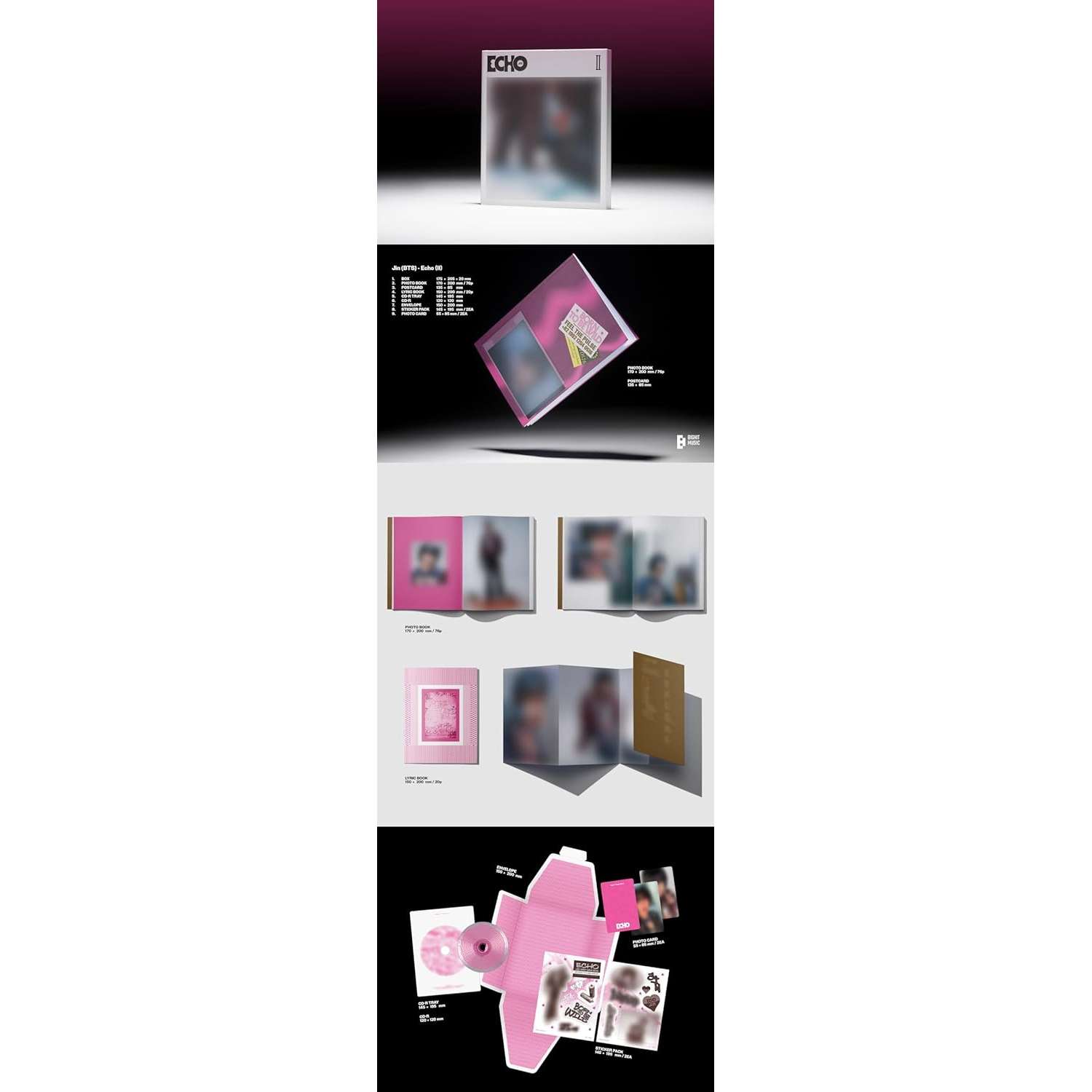 Buy Cokodive BTS Jin-Echo (2nd Solo Mini Album) | Standard Set