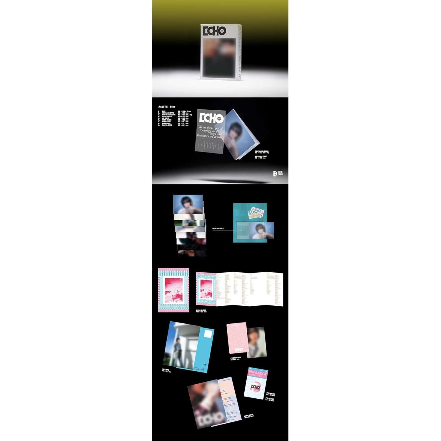 Buy Cokodive BTS Jin-Echo (2nd Solo Mini Album) | Standard Set