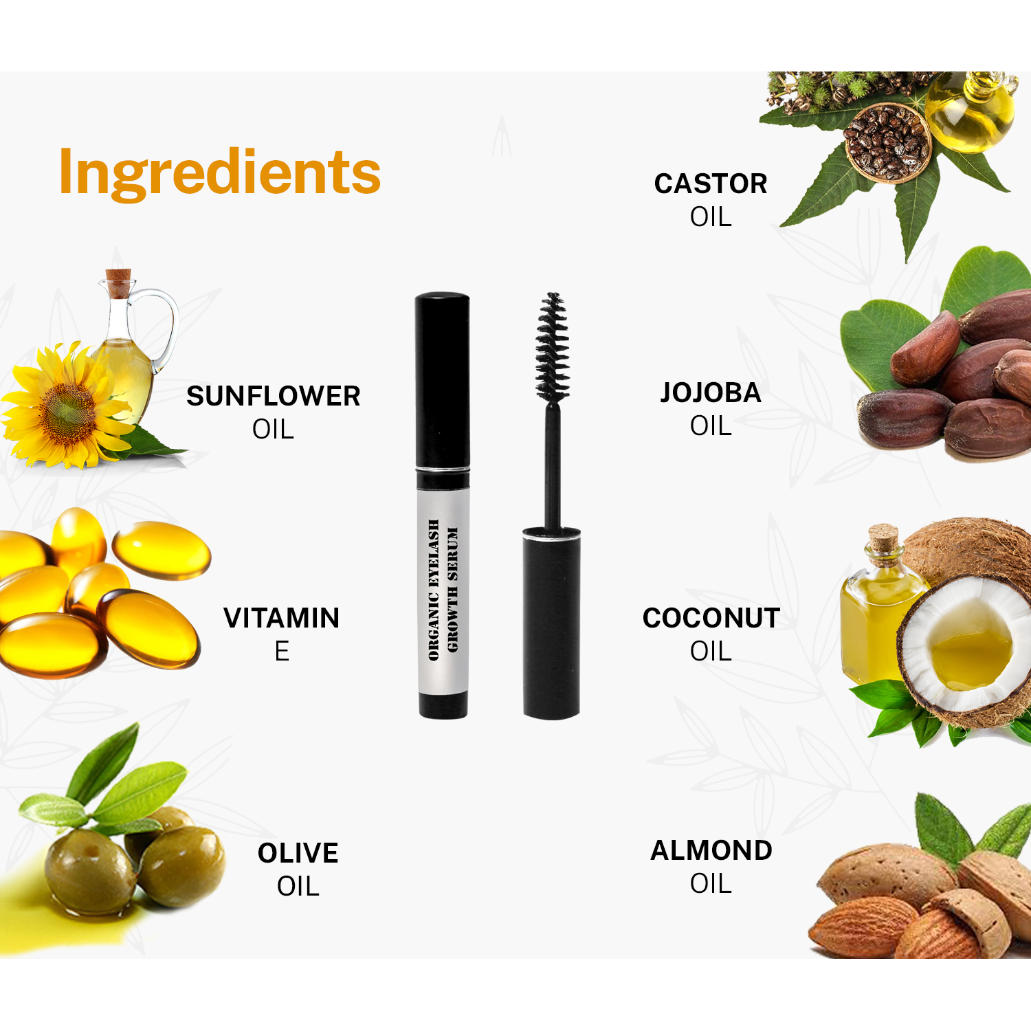 Love Earth Organic Eyelash Growth Serum 5ml