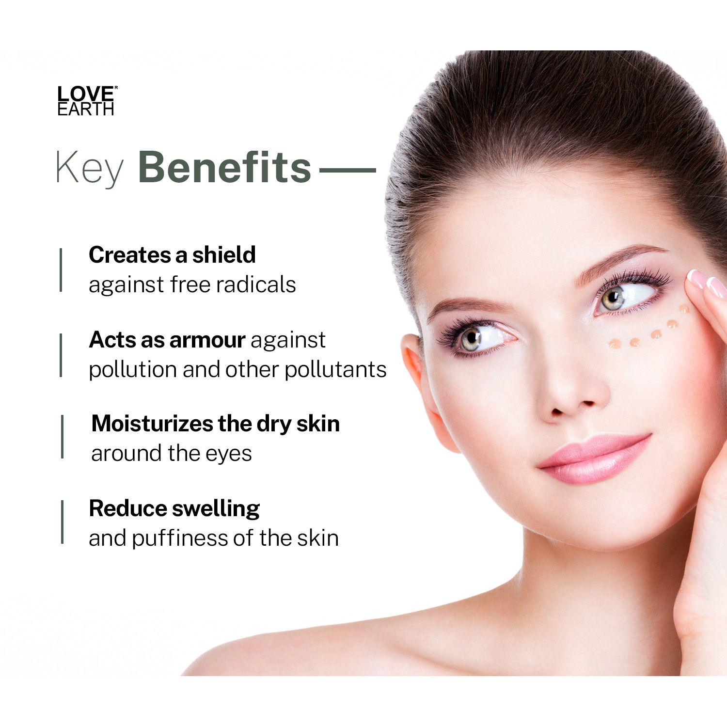 Love Earth UnderEye Gel 50g