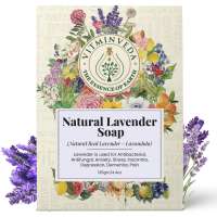 VITMINVEDA: Real Lavender Herbal Soap Bar - 125 gm