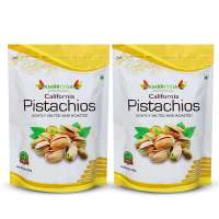 Ambrosia: Special Offer -California Roasted & Salted Pistachios - Pack of 4 - (250gm each)