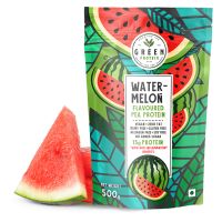Green Protein: Watermelon Flavoured Pea Protein Pouch - 500gm
