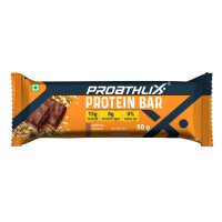 Proathlix: Proathlix Protein Bar Hazelnut    50gm   Pack of 12