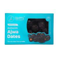 Flyberry Gourmet: Ajwa Dates (Khajoor/Khajur) 800g | 100% Natural | Rich in Calcium, Iron and Potassium | Instant Energy