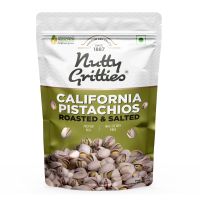 Nutty Gritties: California Roasted Pistachios, Lightly Salted and Dry Roasted - 200g