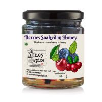 Honey and Spice: Berries Soaked in Honey 250gm