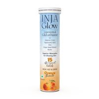 INJA Wellness: Glow Liposomal Glutathione-4x Effective-Enhances Skin Glow,Reduces Dark Spots,Anti-Aging-Orange