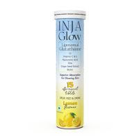 INJA Wellness: Glow Liposomal Glutathione-4x Effective-Enhances Skin Glow, Reduces Dark Spots,Anti-Aging-Lemon