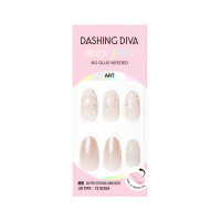 Dashing Diva: MAGICPRESS White Floral (Almond)