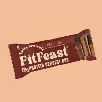 FitFeast: Protein Bars Nutty Brownie | 50g EachPack of 12