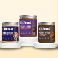 FitFeast: FitFeast Peanut Butter Combo | 400gms EachPack of 3
