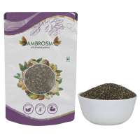 Ambrosia: Ambrosia Raw Unroasted Chia Seeds Pouch 250g | Chia Seed for Weight Loss Omega 3| Fibre