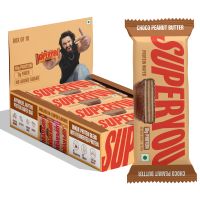 SuperYou: Choco Peanut Butter Protein Wafer Bars (Pack of 10)|10g Protein, 3g Fiber, No Added Sugar 400g