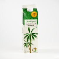 Gramiyaa: Gramiyaa Cold Pressed Coconut Oil 1 Litre