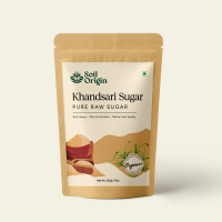 Soil Origin: Khandsari Sugar (Raw Sugar) 500gm