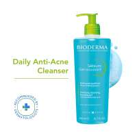Bioderma: Sebium Face And Body Wash Moussant Purifying Cleansing Gel 500ml