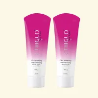 Ethiglo: Skin Whitening Deep Cleansing  Facial Foam Face Wash for Healthy, Soft and Smooth Skin Pack of 2 - 200gm