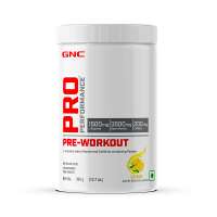 GNC: Pro Performance Pre-Workout | Boosts Energy & Endurance |   1.5gm L-Arginine | 3.5gm Beta-Alanine | 0.2gm Caffeine |Lemon | 360gm