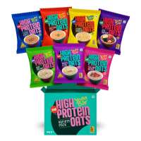 Yogabar: High Protein Oats Variety Pack of 7 (330gm)
