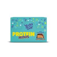 Yogabar: Protein Minis, 4gm Protein Bar Pack of 24 Bars, Choco Peanut Butter