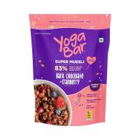Yogabar: Dark Chocolate Cranberry Muesli 400gm