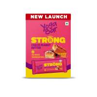Yogabar: Enrobed Bars - Chocolate Strong 12gm Protein Bars Pack of 6