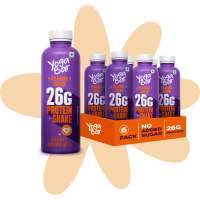 Yogabar: Protein drink Double Chocolate 250gm Pack of 6