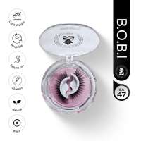 BOBI: Self Adhesive Eyelashes SA47 Fox Lash Style  Outer Edge Lift | Bold Curved Look | No Glue | Reusable | Easy Stick-On Finish