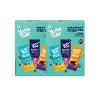 Yogabar: Breakfast Bars Variety | Rich in Protein & Fibre |Pack of 12