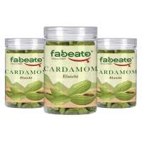 Fabeato: Fabeato Whole Green Cardamom Bold Premium Elaichi 50g Pack of 3