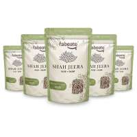 Fabeato: Fabeato Natural Premium Fresh Shah Jeera 200gram Pack of 5