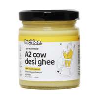 Hichkie: A2 Cow Desi Ghee| Bilona Method | Curd-Churned | Lab Tested |100ml