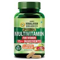 Vlado's Himalayan Organics: Liposomal Multivitamin for Women with 75+ Ingredients | Daily Womens Health Supplement with 9+ Powerful Blends | Energy, Immunity, Hair Skin & Nails Support | 60 Vegetarian Capsules