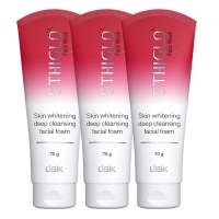 Ethiglo: Deep Cleansing Facial Foam Face Wash for Healthy, Soft and Smooth Skin | Removes Dirt, Impurities and Excess Oil | Suitable for All Skin Types | Pack of 3 - 70gm