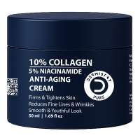 Dermistry: 10% Collagen Skin Tightening Firming Anti Aging Day Night Face Cream for Ageing Wrinkles 50ml