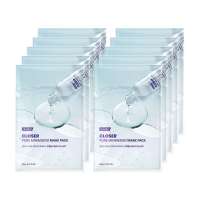 Frankly: Closer Mask | 9 Peptides | Rice Extract | Pore Tightening | Hydration | Anti-Aging | Sheet Mask | Korean Skincare | 10ea
