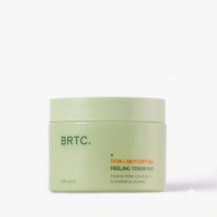 BRTC: Skin Lab Purifying Peeling Toner Pad | Deeply Remove Dirt | Excess Sebum | Prep Skin | Deep Pore CleansinCare | 40 Pads