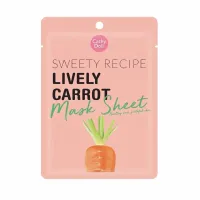 Cathy Doll: Lively Carrot Mask | Nourishing Facial Sheet Mask | 25gm