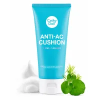Cathy Doll: Anti-Acne Cushion Facial Foam Cleanser | Acne Control Face Wash | Deep Cleansing Care | 50ml